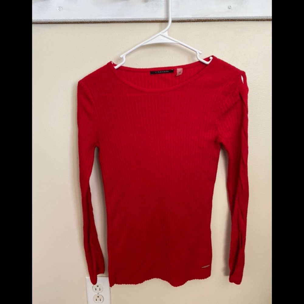 Red sweater